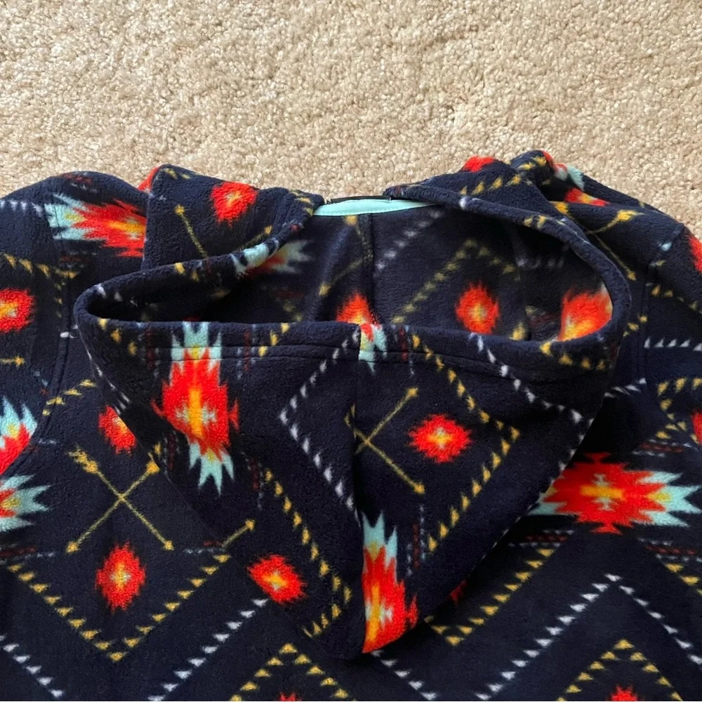 Cruel Girl Multicolor Patterned Hoodie - Picture 6 of 6